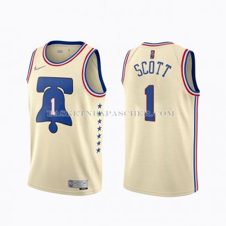 Maillot Philadelphia 76ers Mike Scott Earned 2020-21 Crema