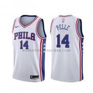Maillot Philadelphia 76ers Norvel Pelle Association 2019-20 Blanc