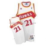 Maillot Retro Atlanta Hawks Wilkins Blanc Maillot Retro Atlanta Hawks Wilkins Blanc