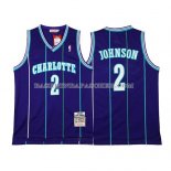 Maillot Retro Charlotte HorBrooklyn Nets Johnson Purpura