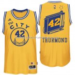 Maillot Retro City Bus Golden State Warriors Thurmond Jaune