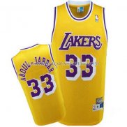 Maillot Retro Los Angeles Lakers Abdul-Jabbar Jaune