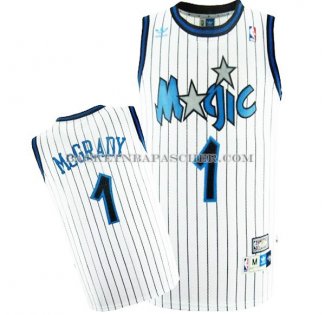 Maillot Retro Orlando Magic McGrady Blanc