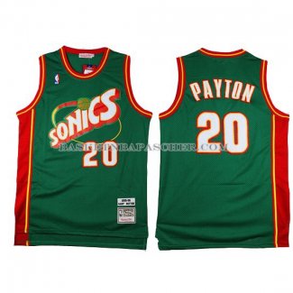 Maillot Retro Seattle Supersonics Payton Vert