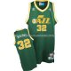 Maillot Retro Utah Jazz Malone Vert