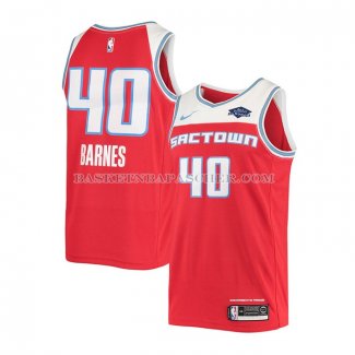 Maillot Sacramento Kings Harrison Barnes Ville 2019-20 Rouge