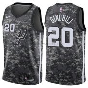 Maillot San Antonio Spurs Gindbili Ciudad 2017-18 Gris