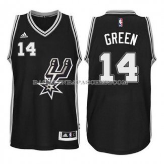 Maillot San Antonio Spurs Green Noir