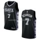 Maillot San Antonio Spurs Josh Richardson NO 7 Statement 2022-23 Noir