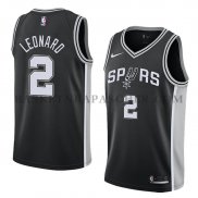 Maillot San Antonio Spurs Kawhi Leonard Icon 2017-18 Noir