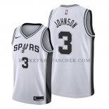 Maillot San Antonio Spurs Keldon Johnson Association 2019-20 Blanc