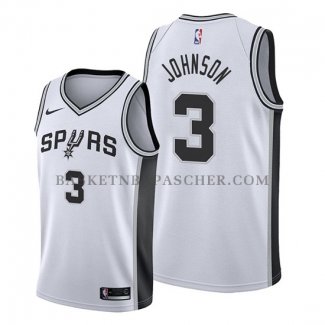 Maillot San Antonio Spurs Keldon Johnson Association 2019-20 Blanc