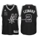 Maillot San Antonio Spurs Leonard Noir