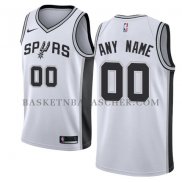 Maillot San Antonio Spurs Personnalise 2017-18 Blanc