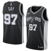 Maillot San Antonio Spurs Rudy Gay Icon 2018 Noir