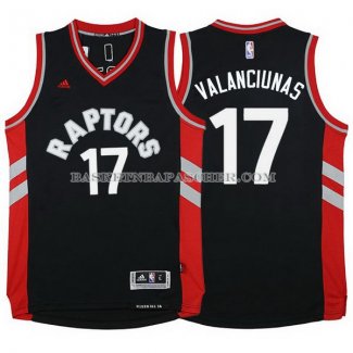 Maillot Toronto Raptors Valanciunas Noir