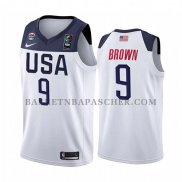 Maillot USA Jaylen Brown 2019 FIBA Basketball World Cup Blanc