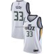 Maillot Utah Jazz Ekpe Udoh Association 2017-18 Blanc