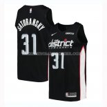 Maillot Washington Wizards Tomas Satoransky Ville 2018-19 Noir Maillot Washington Wizards Tomas Satoransky Ville 2018-19 Noir