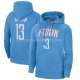 Veste a Capuche Houston Rockets James Harden Ville 2020-21 Bleu