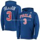 Veste a Capuche Philadelphia 76ers Allen Iverson Bleu
