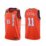 Maillot 2020 Rising Star Trae Young USA Rouge