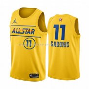 Maillot All Star 2021 Indiana Pacers Domantas Sabonis Or