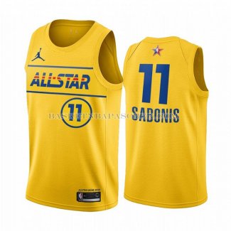 Maillot All Star 2021 Indiana Pacers Domantas Sabonis Or