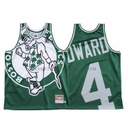 Maillot Boston Celtics Carsen Edward Mitchell & Ness Big Face Vert