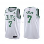 Maillot Boston Celtics Jaylen Brown Association 2021-22 Blanc