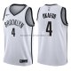 Maillot Brooklyn Nets Jahlil Okafor Association 2017-18 Blanc