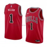 Maillot Chicago Bulls Jameer Nelson Icon 2018 Rouge