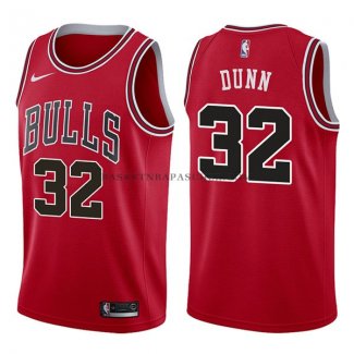Maillot Chicago Bulls Kris Dunn Icon 2017-18 Rouge