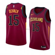Maillot Cleveland Cavaliers Sam Dekker Icon 2018 Rouge