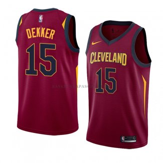 Maillot Cleveland Cavaliers Sam Dekker Icon 2018 Rouge