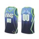 Maillot Dallas Mavericks Personnalise Ville Bleu