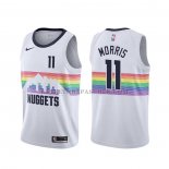 Maillot Denver Nuggets Monte Morris Ville Blanc Maillot Denver Nuggets Monte Morris Ville Blanc