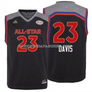 Maillot Enfant All Star 2017 Davis New Orleans Pelicans Carbon
