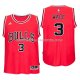 Maillot Enfant Chicago Bulls Wade Rouge
