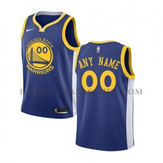 Maillot Enfant Golden State Warriors Personnalise 2017-18 Bleu