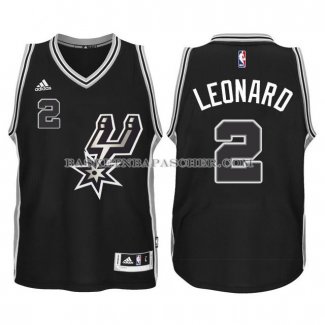 Maillot Enfant San Antonio Spurs Leonard 2016 Noir