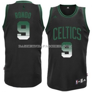 Maillot Environnement Boston Celtics Rondo Noir