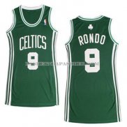 Maillot Femme Boston Celtics Romdo Vert