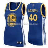 Maillot Femme Golden State Warriors Barnes Bleu