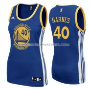 Maillot Femme Golden State Warriors Barnes Bleu
