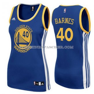 Maillot Femme Golden State Warriors Barnes Bleu