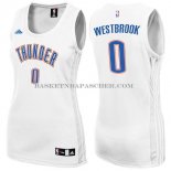 Maillot Femme Oklahoma City Thunder Westbrook Blanc