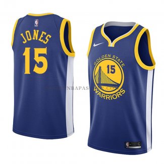 Maillot Golden State Warriors Damian Jones Icon 2018 Bleu