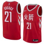 Maillot Houston Rockets Chinanu Onuaku Ciudad 2018 Rouge Maillot Houston Rockets Chinanu Onuaku Ciudad 2018 Rouge