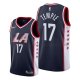 Maillot Los Angeles Clippers Garrett Temple Ville 2019 Bleu